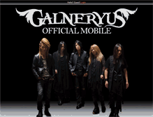 Tablet Screenshot of galneryus.mobi